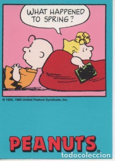 Sammelleidenschaft Sport: Cromo E003308: Trading Card. Peanuts Classics, n&ordm; 35 September 4, 1989 - M. Schulz