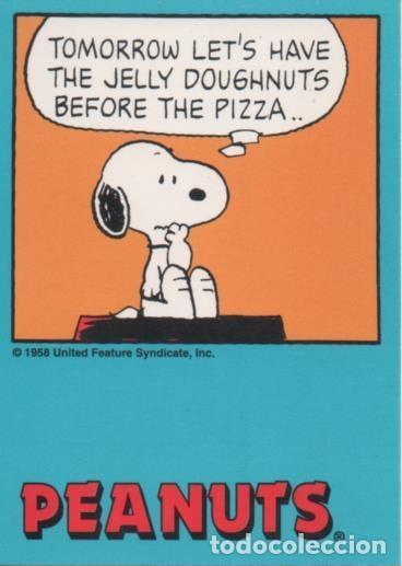 Collectionnisme sportif: Cromo E003402: Trading Card. Peanuts Classics, n&ordm; 167 November 7, 1989 - M. Schulz