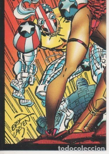 Sports collectibles: Cromo E003225: Trading Card. The Savage Dragon, n&ordm; 16 Flexibility - Erik Larsen