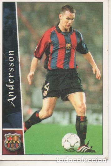 Sammelleidenschaft Sport: Cromo E003768: Trading Card. Las Fichas de la Liga 2003. n&ordm; 89 Andersson, F.C. Barcelona - LFP