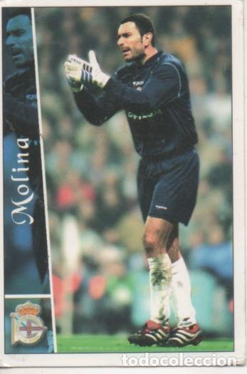 Sammelleidenschaft Sport: Cromo E003743: Trading Card. Las Fichas de la Liga 2003. n&ordm; 31 Molina, R.C. Deportivo la Coru&ntilde;a - LF