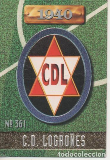 Sammelleidenschaft Sport: Cromo E003712: Trading Card. Las Fichas de la Liga 96-97. n&ordm; 361 Escudo C.D. Logro&ntilde;es - LFP