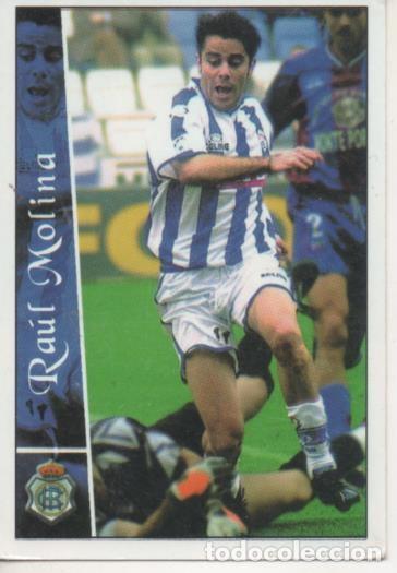 Collectionnisme sportif: Cromo E003904: Trading Card. Las Fichas de la Liga 2003. n&ordm; 536 Ra&uacute;l Molina, R.C. Recreativo de Huel