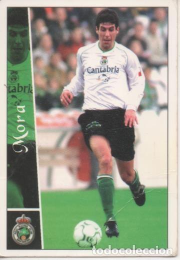 Collectionnisme sportif: Cromo E003886: Trading Card. Las Fichas de la Liga 2003. n&ordm; 3886 Mora, Real RAcing Club de Santander