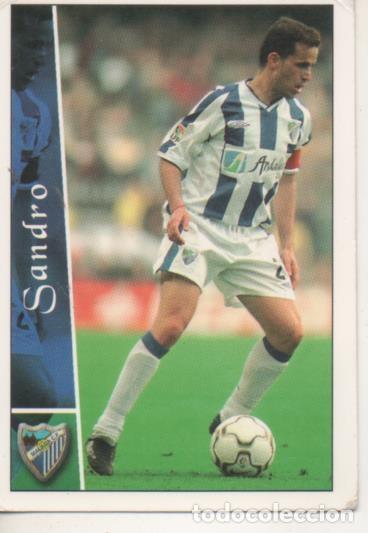 Coleccionismo deportivo: Cromo E003822: Trading Card. Las Fichas de la Liga 2003. n&ordm; 261 Sandro, M&aacute;lagaC.F. - LFP