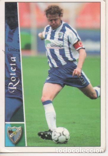 Coleccionismo deportivo: Cromo E003817: Trading Card. Las Fichas de la Liga 2003. n&ordm; 255 Roteta, M&aacute;laga C.F. - LFP