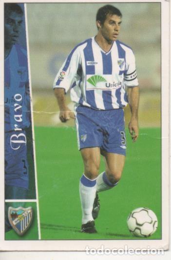 Coleccionismo deportivo: Cromo E003118: Trading Card. Las Fichas de la Liga 2003. n&ordm; 256 Bravo, M&aacute;laga C.F. - LFP