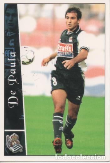 Coleccionismo deportivo: Cromo E003850: Trading Card. Las Fichas de la Liga 2003. n&ordm; 346 De Paula, Real Sociedad - LFP