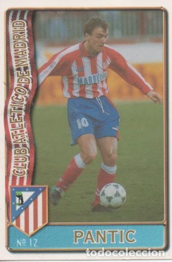 Coleccionismo deportivo: Cromo E003585: Trading Card. Las Fichas de la Liga 96-97. n&ordm; 12 Pantic, Club Atl de Madrid - LFP