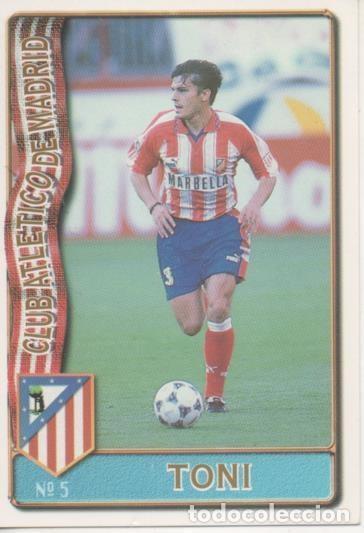 Sports collectibles: Cromo E003574: Trading Card. Las Fichas de la Liga 96-97. n&ordm; 5 Toni, Club Atl de Madrid - LFP