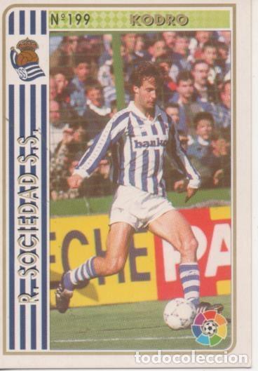 Sports collectibles: Cromo E003538: Trading Card. Las Fichas de la Liga 94-95. n&ordm; 199 Kodro, R.Sociedad S.S. - LFP
