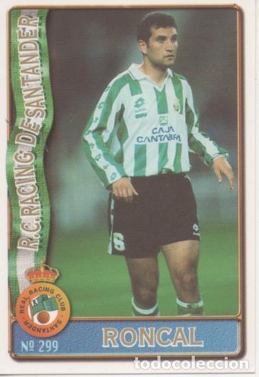 Sports collectibles: Cromo E003659: Trading Card. Las Fichas de la Liga 96-97. n&ordm; 299 Roncal, R.C. Racing de Santander -