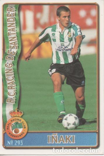 Sports collectibles: Cromo E003651: Trading Card. Las Fichas de la Liga 96-97. n&ordm; 293 I&ntilde;aki, R.C. Racing de Santander - L