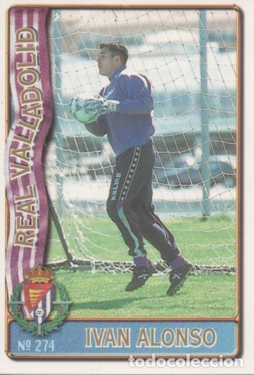 Sports collectibles: Cromo E003661: Trading Card. Las Fichas de la Liga 96-97. n&ordm;274 Ivan Alonso, R.Valladolid - LFP