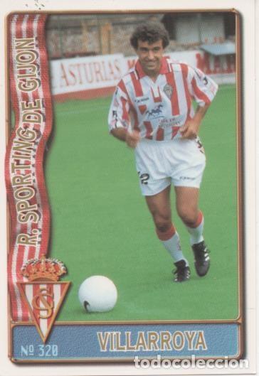 Sports collectibles: Cromo E003684: Trading Card. Las Fichas de la Liga 96-97. n&ordm; 320 Villarroya, R. Sporting de Gij&oacute;n -