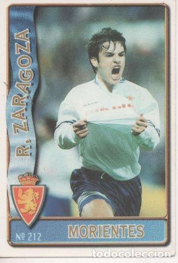 Sports collectibles: Cromo E003615: Trading Card. Las Fichas de la Liga 96-97. n&ordm; 212 Morientes, R. Zaragoza - LFP