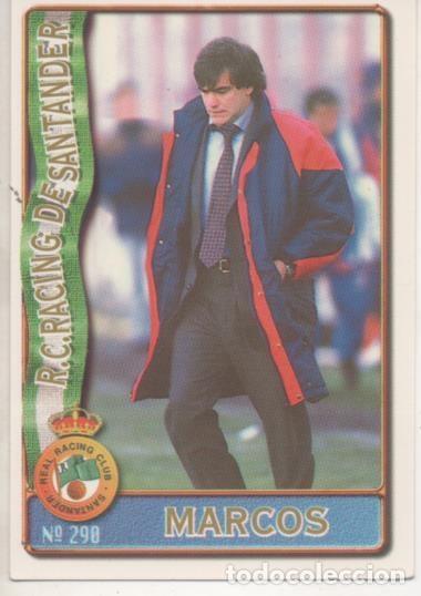 Sports collectibles: Cromo E003647: Trading Card. Las Fichas de la Liga 96-97. n&ordm; 290 Marcos, R.C. Racing de Santander -