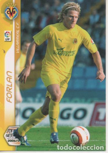 Sports collectibles: Cromo E004199: Trading Card. Mega Cracks 06-07. n&ordm; 341 Forlan. Delantero. Villarreal C.F. - LPF