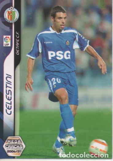 Sammelleidenschaft Sport: Cromo E004175: Trading Card. Mega Cracks 06-07. n&ordm; 136 Celestino. Medio. Getafe C.F. - LPF