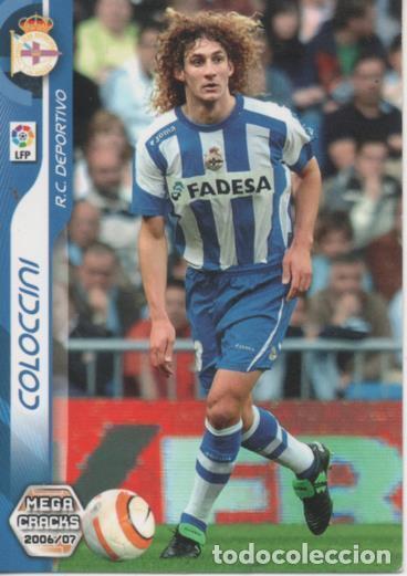 Sammelleidenschaft Sport: Cromo E004150: Trading Card. Mega Cracks 06-07. n&ordm; 96 Coloccini. Defensa. R.C. Deportivo - LPF