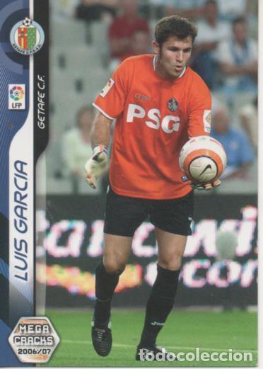 Sammelleidenschaft Sport: Cromo E004166: Trading Card. Mega Cracks 06-07. n&ordm; 128 Luis Garc&iacute;a. Portero. Getafe C. F. - LPF