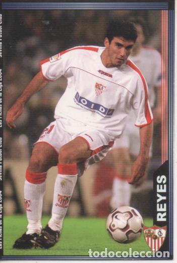 Collectionnisme sportif: Cromo E004291: Trading Card. Las Fichas de la Liga 2004. n&ordm; 265 Reyes. Delantero. Sevilla C.F. - LPF