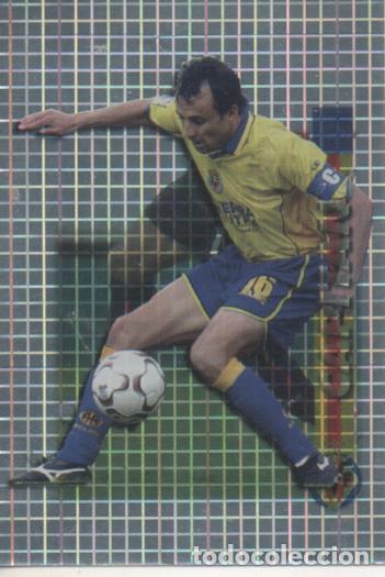 Collectionnisme sportif: Cromo E004334: Trading Card. Las Fichas de la Liga 2004. n&ordm; 405 Quique &Aacute;lvarez. Capitan. Villarreal