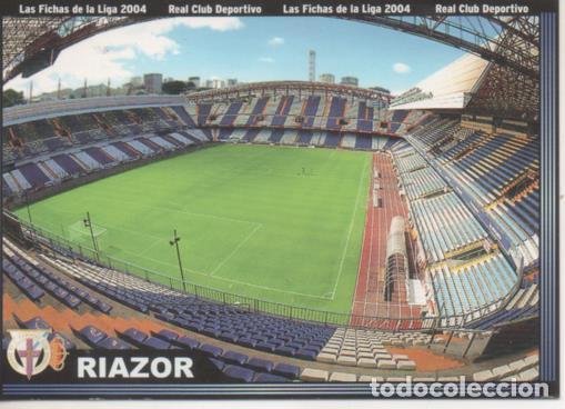 Sammelleidenschaft Sport: Cromo E004246: Trading Card. Las Fichas de la Liga 2004. n&ordm; 56 Riazor. Real Club Deportivo - LPF