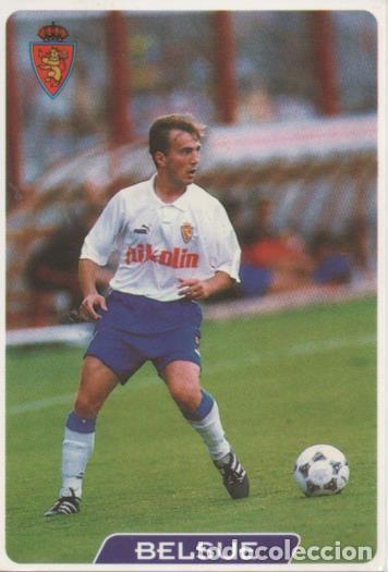 Sammelleidenschaft Sport: Cromo E003973: Trading Card. Las Fichas de la Liga 95-96. n&ordm; 114 Belsue. Defensa. R. Zaragoza - LPF