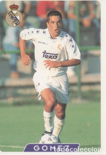 Collectionnisme sportif: Cromo E003928: Trading Card. Las Fichas de la Liga 95-96, n&ordm; 15 Gomez. Centrocampista. R. Madrid - L