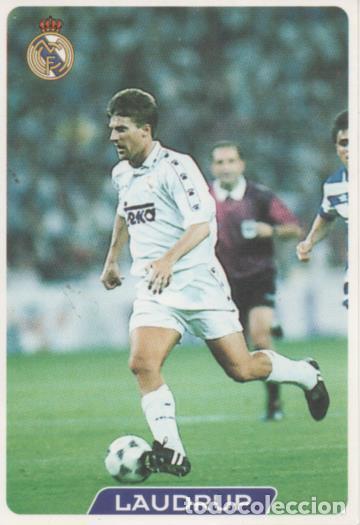 Collectionnisme sportif: Cromo E003924: Trading Card. Las Fichas de la Liga 95-96, n&ordm; 12 Laudrup. Delantero. R.Madrid - LPF