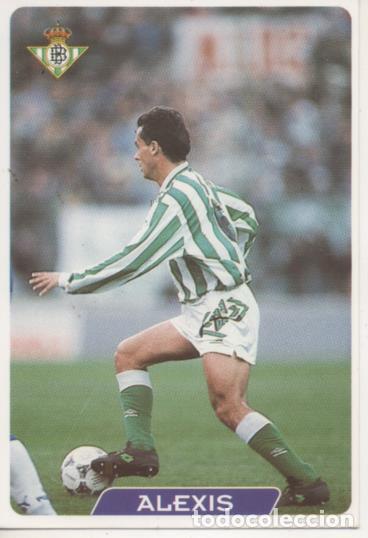 Collectionnisme sportif: Cromo E003961: Trading Card. Las Fichas de la Liga 95-96, n&ordm; 48 Alexis. Centrocampista. R.Betis Balo