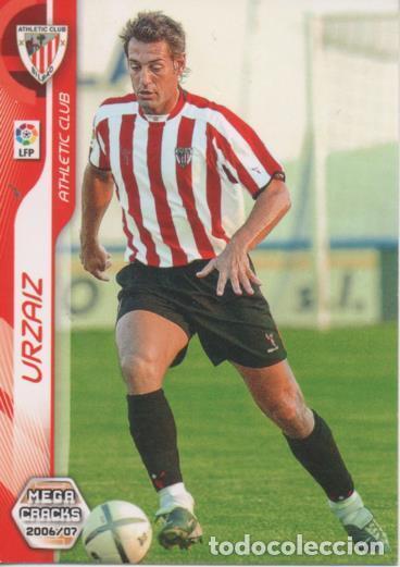 Collectionnisme sportif: Cromo E004085: Trading Card. Mega Cracks 06-07. n&ordm; 17 Urzaiz. Delantero. At. C. de Bilbao - LPF