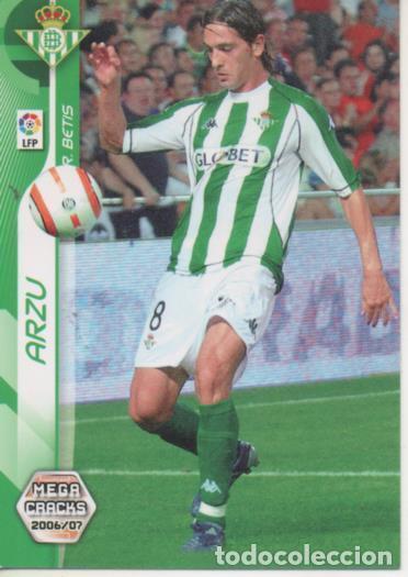 Collectionnisme sportif: Cromo E004118: Trading Card. Mega Cracks 06-07. n&ordm; 66 Arzu. Medio. R. Betis Balonpi&eacute; - LPF