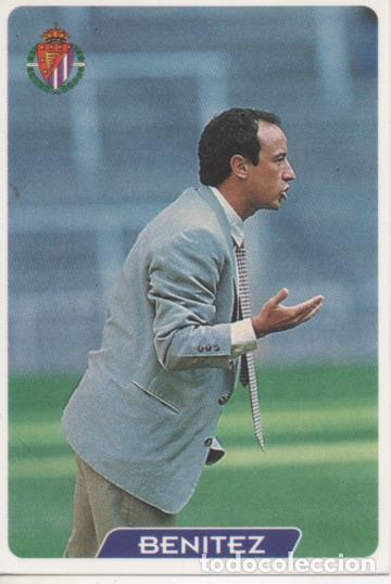 Sammelleidenschaft Sport: Cromo E004041: Trading Card. Las Fichas de la Liga 95-96. n&ordm; 326 Benitez. Entrenador. R. Valladolid