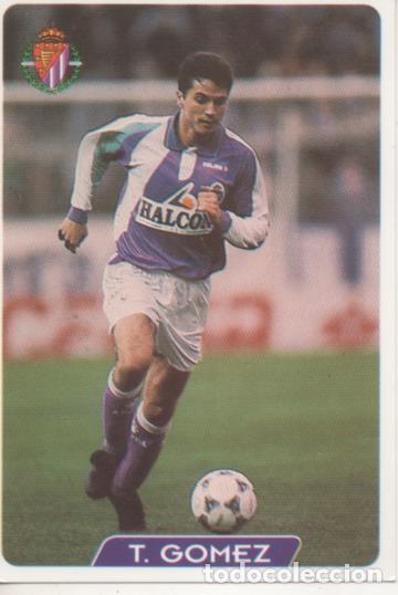 Sammelleidenschaft Sport: Cromo E004050: Trading Card. Las Fichas de la Liga 95-96. n&ordm; 334 T. G&oacute;mez. Centrocampista. R Vallado