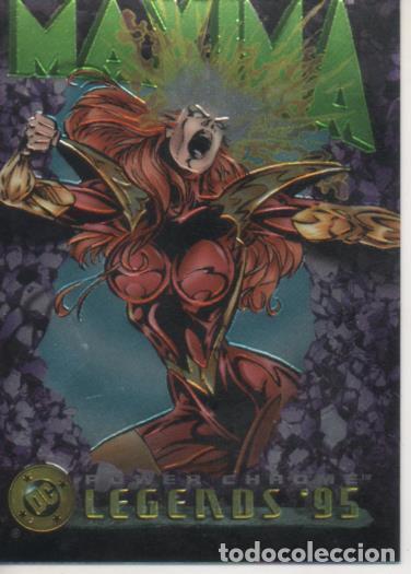 Colecionismo desportivo: Cromo E004680: Trading Card. DC Power Chrome. Legends'95, n&ordm; 69 Maxima - M. Campos