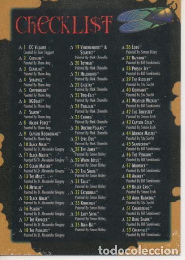 Sammelleidenschaft Sport: Cromo E004614: Trading Card. Skybox Villains, n&ordm; 90 Checklist - Roger Stern