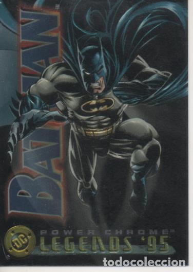 Sammelleidenschaft Sport: Cromo E004621: Trading Card. DC Power Chrome. Legends'95, n&ordm; 4 Batman - Nolan-Jones-Martin