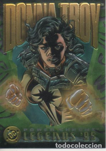 Sammelleidenschaft Sport: Cromo E004642: Trading Card. DC Power Chrome. Legends'95, n&ordm; 27 Donna Troy - M. Collins