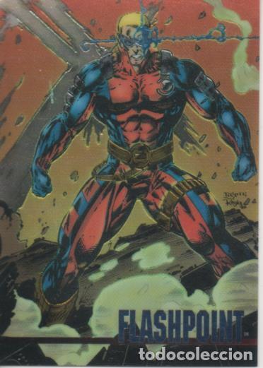 Collectionnisme sportif: Cromo E004797: Trading Card. Wildstorm Set 1, n&ordm; 26 Flashpoint - Booth, Regla