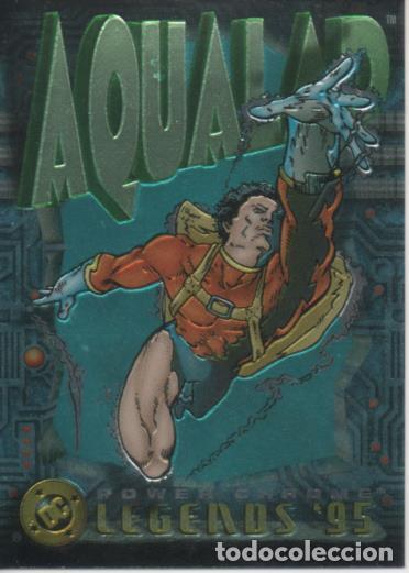 Collectionnisme sportif: Cromo E004726: Trading Card. DC. Power Chrome. Legends'95, n&ordm; 119 Aqualand - M.Egeland