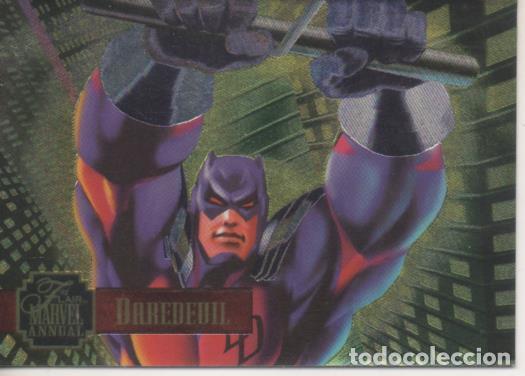 Collectionnisme sportif: Cromo E004765: Trading Card. Marvel Anual Flair'95, n&ordm; 6 Daredevil - Mark Johnson-Tractor