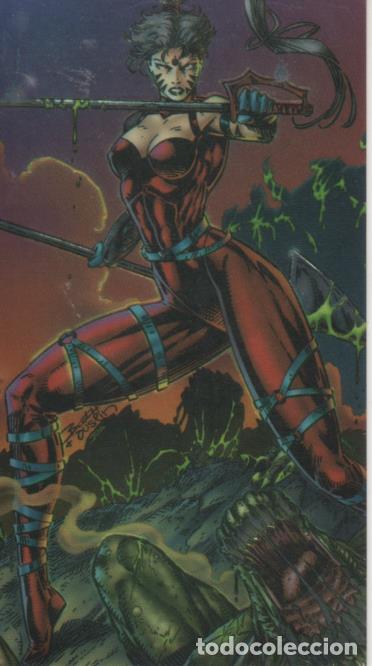 Coleccionismo deportivo: Cromo E004369: Trading Card. WildC.A.T.S Covert.Action.Teams. N&ordm; 60 Zealot - Booth & Austin