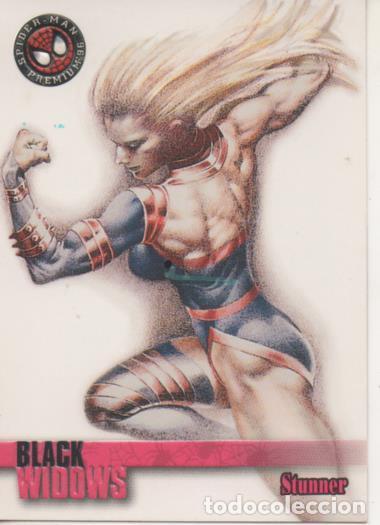 Sports collectibles: Cromo E004552: Trading Card. Spiderman Premium'96, n&ordm; 62 Stunner - Joe Devito