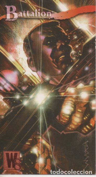 Sports collectibles: Cromo E004388: Trading Card. Wildstorm Gallery. n&ordm; 2 Battalion - John H. Snyder III