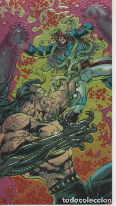 Sports collectibles: Cromo E004378: Trading Card. WildC.A.T.S Covert.Action.Teams. N&ordm; 77 Spartan Vs. Hightower - Semeiks