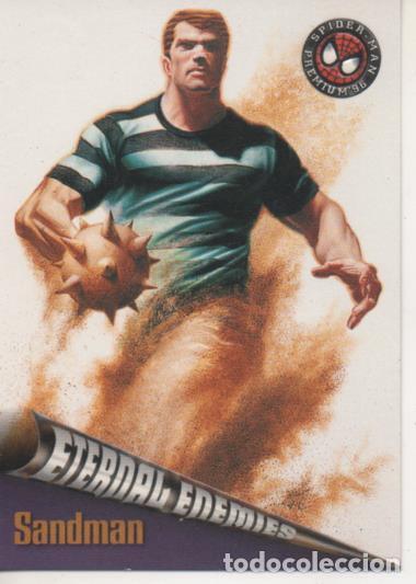 Colecionismo desportivo: Cromo E004553: Trading Card. Spiderman Premium'96,n&ordm; 67 Sandman - Joe Devito