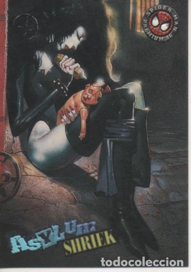 Sports collectibles: Cromo E004556: Trading Card. Spiderman Premium'96, n&ordm; 78 Shriek - Dave Devries