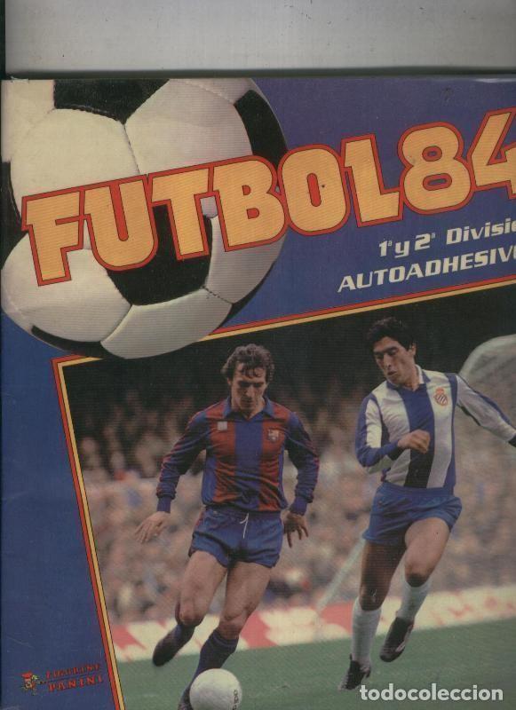 Collezionismo sportivo: Album de Cromos: Futbol 84, album cromos - Varios